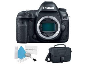 Canon EOS 5D Mark IV Full Frame Digital SLR Camera Body  Bundle with Canon Carrying Bag  Cleaning Kit