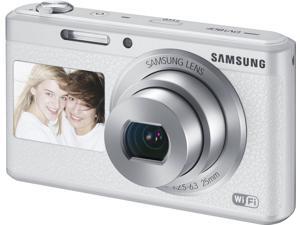 Samsung DV180F 16MP 5x Optical Zoom Smart Camera (White) EC-DV180FBPWE1 - International Version (No Warranty) Samsung DV180F 16MP 5x Optical Zoom Smart Camera (White) EC-DV180FBPWE1 - International Version (No Warranty)