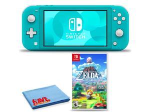 Nintendo Switch Lite Turquoise Bundle with 6Ave Cleaning Cloth  The Legend of Zelda Links Awakening