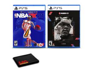 NBA 2K21 and Madden NFL 21 Next Level Edition for PlayStation 5 - Two Game Bundle NBA 2K21 and Madden NFL 21 Next Level Edition for PlayStation 5 - Two Game Bundle
