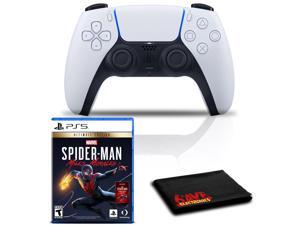 PlayStation 5 DualSense Wireless Controller with Spider-Man: Miles Morales PlayStation 5 DualSense Wireless Controller with Spider-Man: Miles Morales