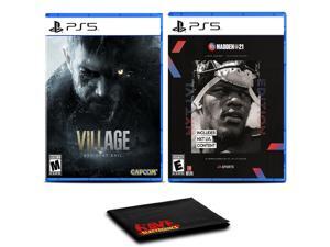 Resident Evil Village and Madden NFL 21 Next Level Edition - Two Games For PS5 Resident Evil Village and Madden NFL 21 Next Level Edition - Two Games For PS5
