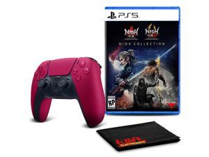 PS5 DualSense Wireless Controller (Cosmic Red)  with Nioh Collection