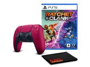 PS5 DualSense Wireless Controller (Cosmic Red) with Ratchet and Clank PS5 DualSense Wireless Controller (Cosmic Red) with Ratchet and Clank