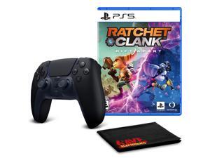PS5 DualSense Wireless Controller (Midnight Black) with Ratchet and Clank PS5 DualSense Wireless Controller (Midnight Black) with Ratchet and Clank