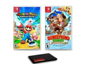 Mario + Rabbids: Kingdom Battle and Donkey Kong Country: Tropical Freeze - Two Game Bundle For Nintendo Switch