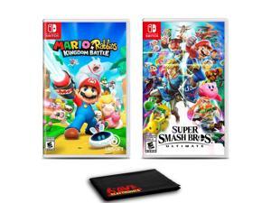Mario + Rabbids: Kingdom Battle and Super Smash Bros. Ultimate - Two Game Bundle For Nintendo Switch
