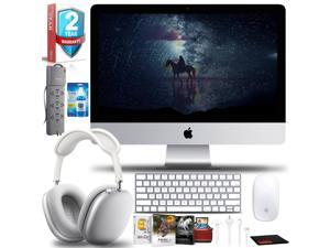 Apple 21.5" iMac Bundle with AirPods Max, Editing Software, and Extra Warranty