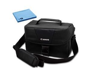 Canon 100ES Padded Digital SLR Camera Case EOS Shoulder Gadget Bag  Micro Cloth