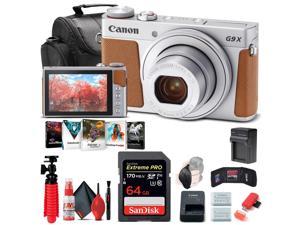 Canon PowerShot G9 X Mark II Digital Camera (1718C001) + 64GB Card + More