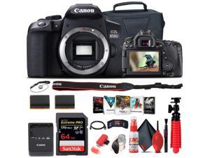 Canon EOS Rebel 850D  T8i DSLR Camera  64GB Memory Card  Case Starter Bundle