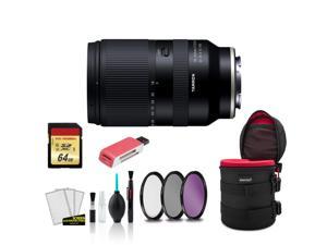 Tamron 18300mm Lens for Sony E  Kit with 64GB Memory Card  More