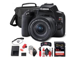 Canon EOS Rebel SL3 DSLR Camera W 1855mm Lens Black 3453C002 Ultimate Filter Set Bundle
