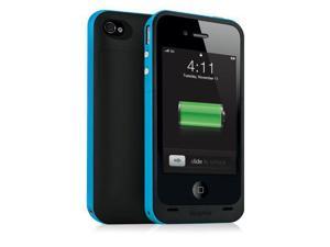 Mophie Juice Pack Plus Case and Rechargeable Battery for iPhone 4  4S Retail Packaging Cyan