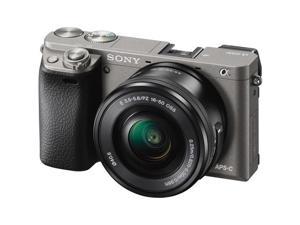 Sony Alpha a6000 Mirrorless Digital Camera 3 LCD with 1650mm Lens Graphite ILCE6000LH Internal Model No Warran