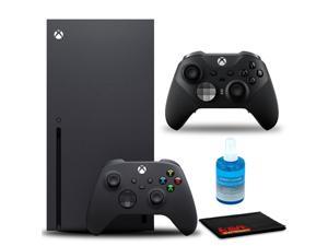 Microsoft Xbox Series X + Elite Series 2 Controller & Cleaning Kit Bundle