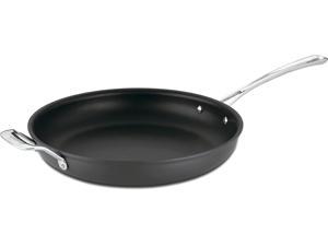 Cuisinart 6422-30H Contour Hard Anodized 12-Inch Open Skillet with Helper Handle