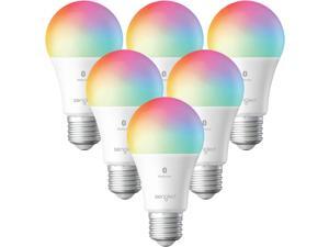 Sengled Smart Bluetooth Light Bulb, Works with Alexa Only, Multicolor, 6 Pack