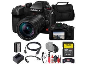 Panasonic Lumix GH6 Mirrorless Camera W 1260mm f284 Lens  64GB Card  More