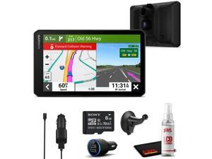 Garmin - DriveCam 76 7" GPS Navigator - Black with 6Ave Travel Bundle