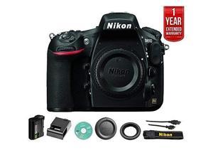 Refurbished Nikon D810 363MP 1080p FXFormat DSLR Camera Body Only 1542B  One Year Extended Warranty  Renewed