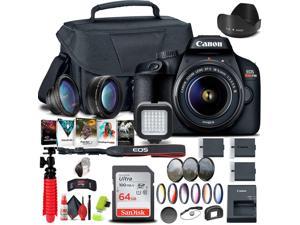 Canon EOS Rebel T100  4000D DSLR Camera with 1855mm Lens Extreme Mountain Bundle