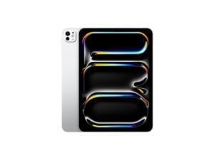 Apple iPad Pro 11-Inch (M4): Ultra Retina XDR Display, 256GB, Landscape 12MP Front Camera/12MP Back Camera, LiDAR Scanner, Wi-Fi 6E, Face ID, All-Day Battery Life - Silver