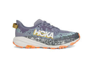 Hoka Womens Speedgoat 6 Sneaker, Grey Skies/Cosmic Grey, 6.5