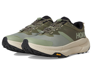 Hoka Mens Transport Sneaker, Sea Moss/Eucalyptus, 8.5