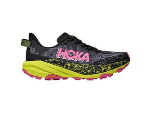 Hoka Womens Speedgoat 6 Black/Neon Hoka Citrus 6.5 Medium