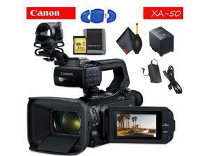 Canon XA50 Professional UHD 4K Camcorder Standard Accessory Bundle Canon XA50 Professional UHD 4K Camcorder Standard Accessory Bundle