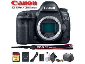 Canon EOS 5D Mark IV DSLR Camera (Intl Model) (1483C002) - Starter Bundle