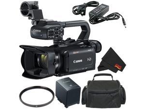 Canon XA11 Compact Professional Camcorder - Full HD with HDMI and Composite Output (PAL) - Bundle with Carrying Case + More