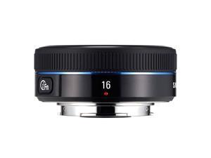 Samsung NX 16mm f/2.4 Camera Lens (Black) - Fixed Samsung NX 16mm f/2.4 Camera Lens (Black) - Fixed