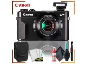 Canon PowerShot G7 X Mark II Digital Camera (Intl Model) + Camera Case + Cleaning Kit Canon PowerShot G7 X Mark II Digital Camera (Intl Model) + Camera Case + Cleaning Kit