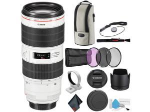 Canon EF 70-200mm f/2.8L IS III USM Telephoto Zoom Lens for Canon DSLR - Accessory Bundle