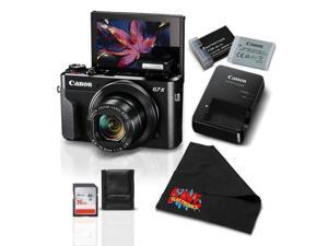 Canon PowerShot G7 X Mark II Digital Camera 1066C001 (International Model) + NB-13L Replacement Lithium Ion Battery + 16GB SDHC Class 10 Memory Card + Carrying Case + Deluxe Cleaning Kit Bundle Canon PowerShot G7 X Mark II Digital Camera 1066C001 (International Model) + NB-13L Replacement Lithium Ion Battery + 16GB SDHC Class 10 Memory Card + Carrying Case + Deluxe Cleaning Kit Bundle