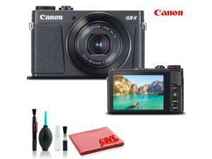 Canon PowerShot G9 X Mark II Digital Camera (Black) (Intl Model) - Standard Kit