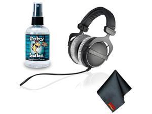 Beyerdynamic DT 770 PRO 32 Ohm Studio Headphone - Goby Labs Headphone Cleaner - Microfiber Cleaning Cloth Beyerdynamic DT 770 PRO 32 Ohm Studio Headphone - Goby Labs Headphone Cleaner - Microfiber Cleaning Cloth