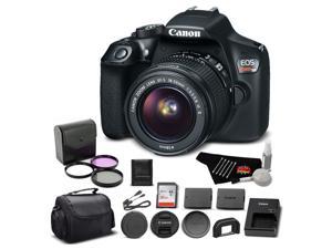Canon EOS Rebel T6 Digital SLR Camera Bundle with EFS 1855mm f3556 IS II Lens with 32GB Memory Card  More