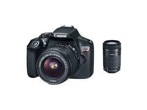 Canon EOS Rebel T6 Digital SLR Camera with 1855mm and 55250mm Lenses International Model