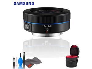 Samsung 16mm f/2.4 (Black) - Standard Bundle Samsung 16mm f/2.4 (Black) - Standard Bundle