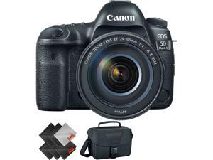 Canon EOS 5D Mark IV DSLR Camera with 24-105mm f/4L II Lens + 1 Year Warranty