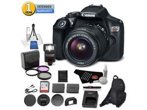Canon EOS Rebel T6 Digital SLR Camera 1159C003 Bundle with 1855mm f3556 IS II Lens with 32GB Memory Card  Filter Kit  More