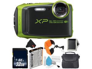 Fujifilm FinePix XP120 Waterproof Point & Shoot Digital Camera (Lime) Pro Bundle Fujifilm FinePix XP120 Waterproof Point & Shoot Digital Camera (Lime) Pro Bundle