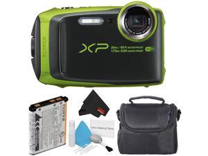 Fujifilm FinePix XP120 Waterproof Point & Shoot Digital Camera (Lime) Starter Bundle Fujifilm FinePix XP120 Waterproof Point & Shoot Digital Camera (Lime) Starter Bundle