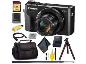Canon PowerShot G7 X Mark II Digital Camera + 32GB Memory Bundle