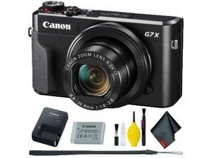 Canon PowerShot Digital Camera G7 X Mark II- Black - Newegg.com