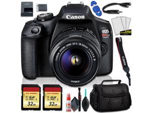 Canon EOS Rebel T7 DSLR Camera with 18-55mm Lens, Camera Bag and 32GB Memory Card Kit