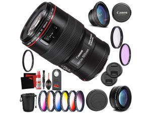 Canon EF 100mm f/2.8L Macro is USM Lens Professional Kit International Model
